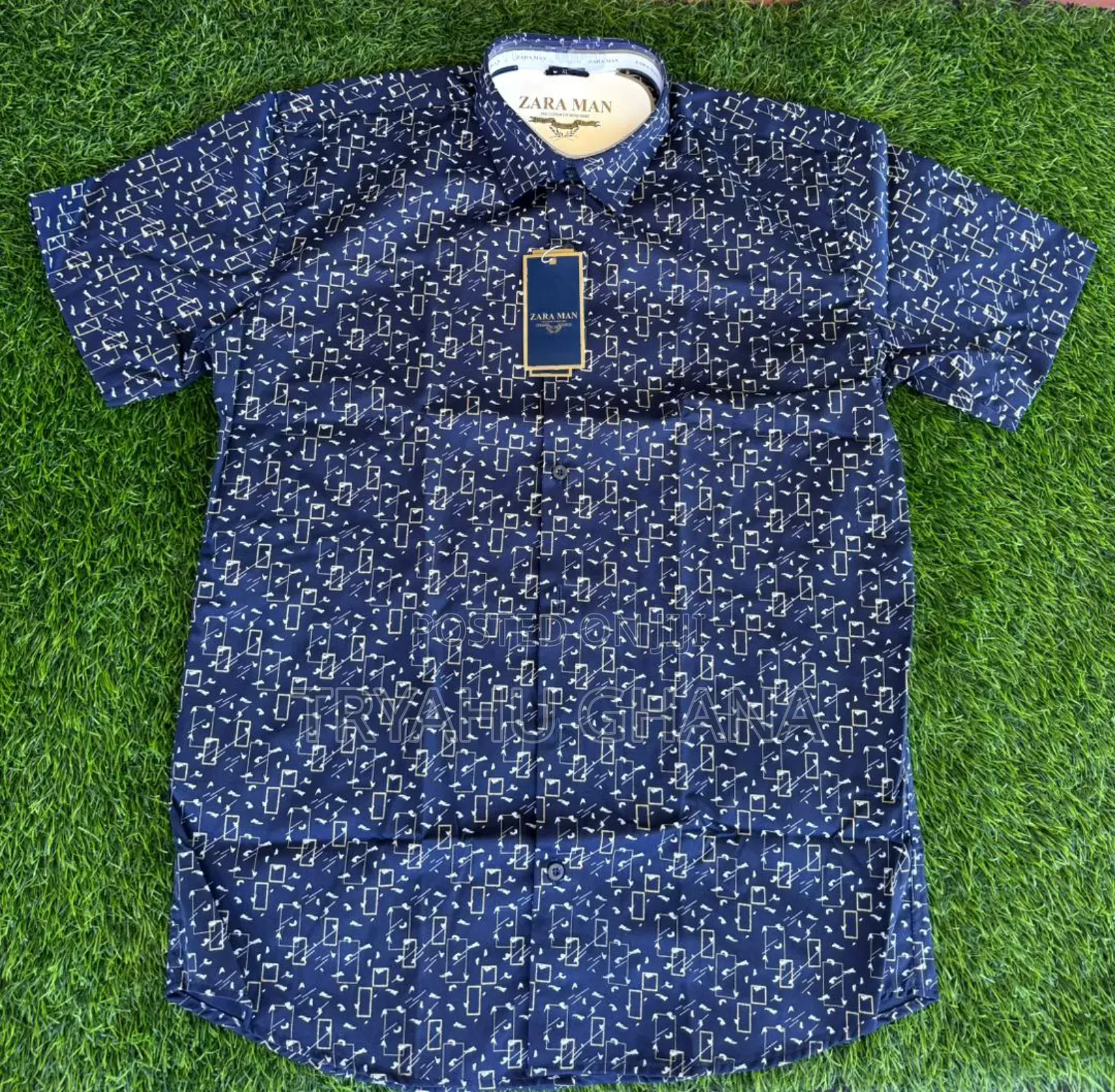 Get The Look – Zara Man Men’S Shirts Available In Kwashieman