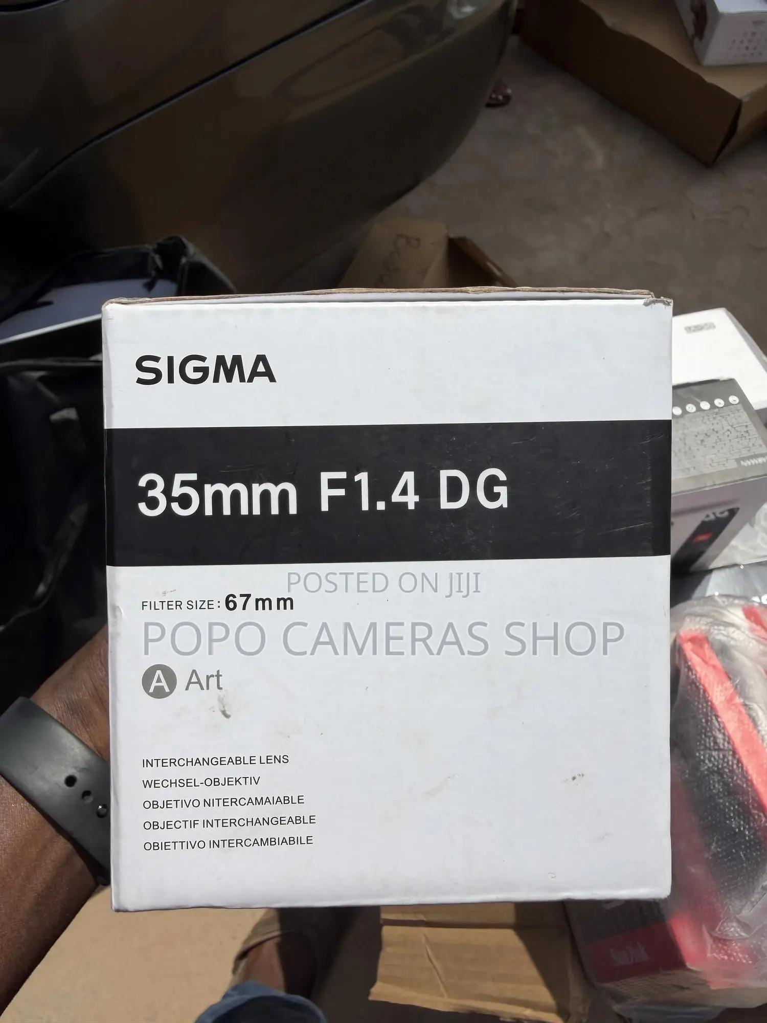 Sigma Arts 35mm F1.4 For Canon