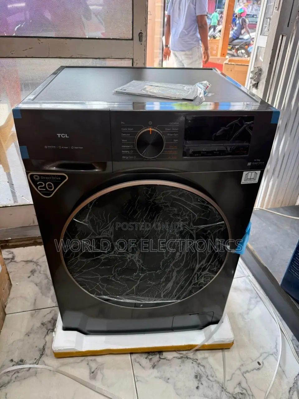 TCL 10.5kg / 6kg Wash Dry Washing Machine - C211wdg