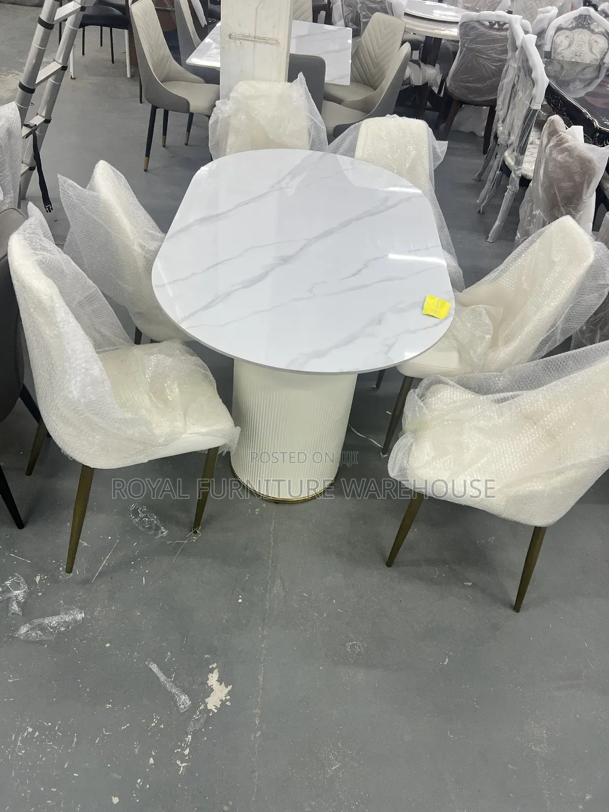 Executive Top Notch 6 Seater Dining Set