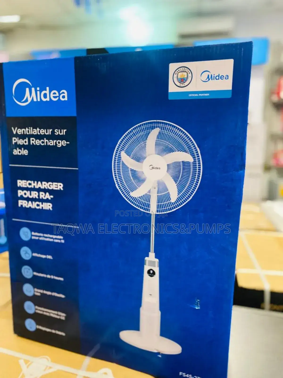 Beautiful Rechargeable Midea Fan