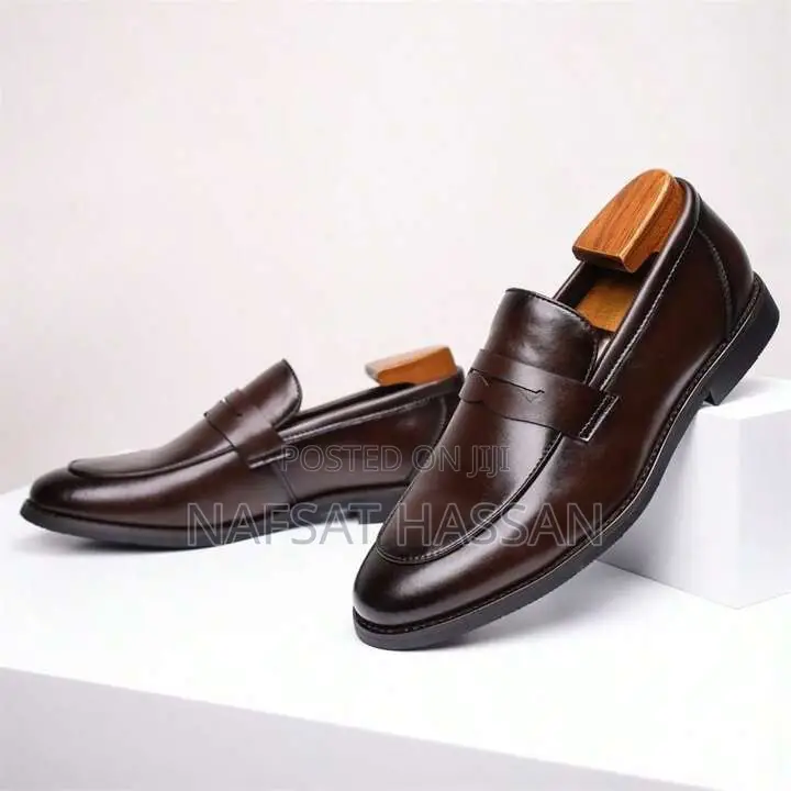 Genuine Leather Slip on Men