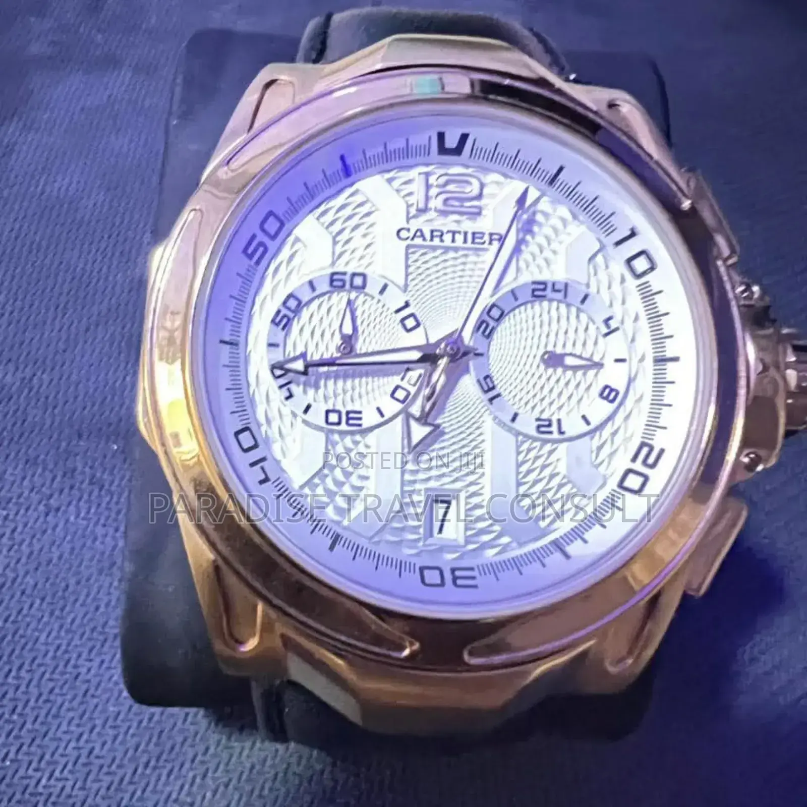 Cartier Leather Watch