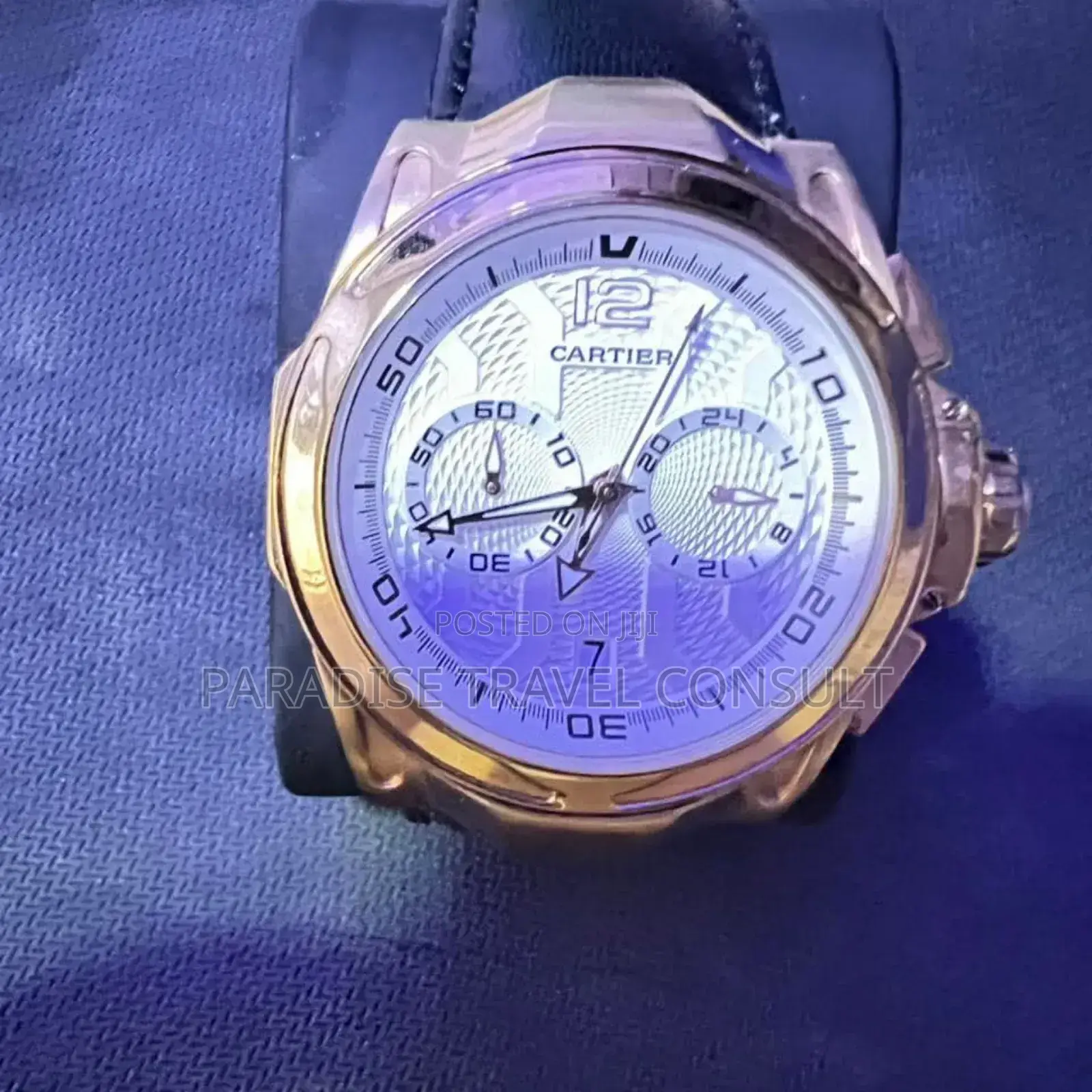Cartier Leather Watch