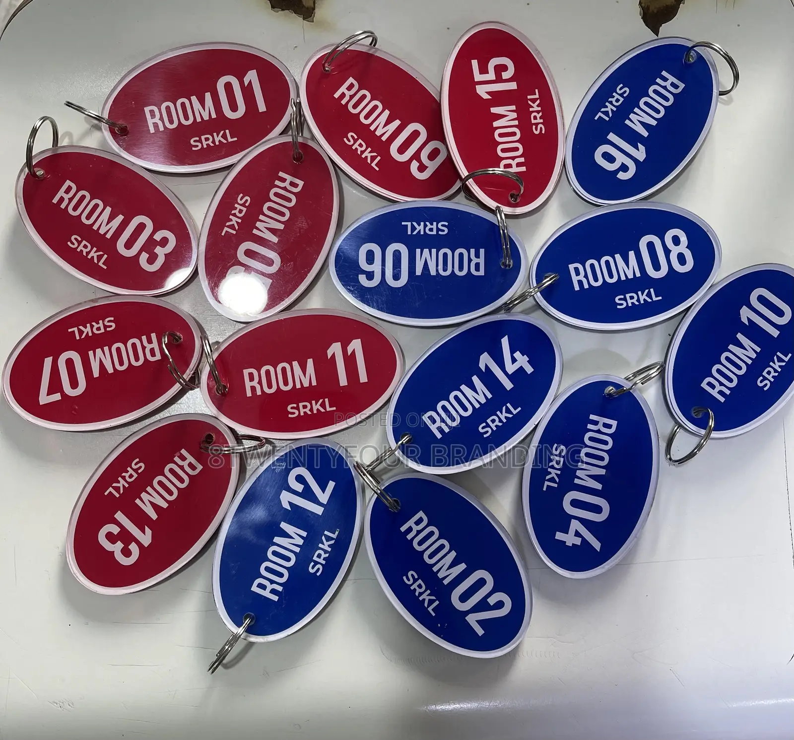 Keyholders (Customize Plastic Keyholders Moq: 50pcs)