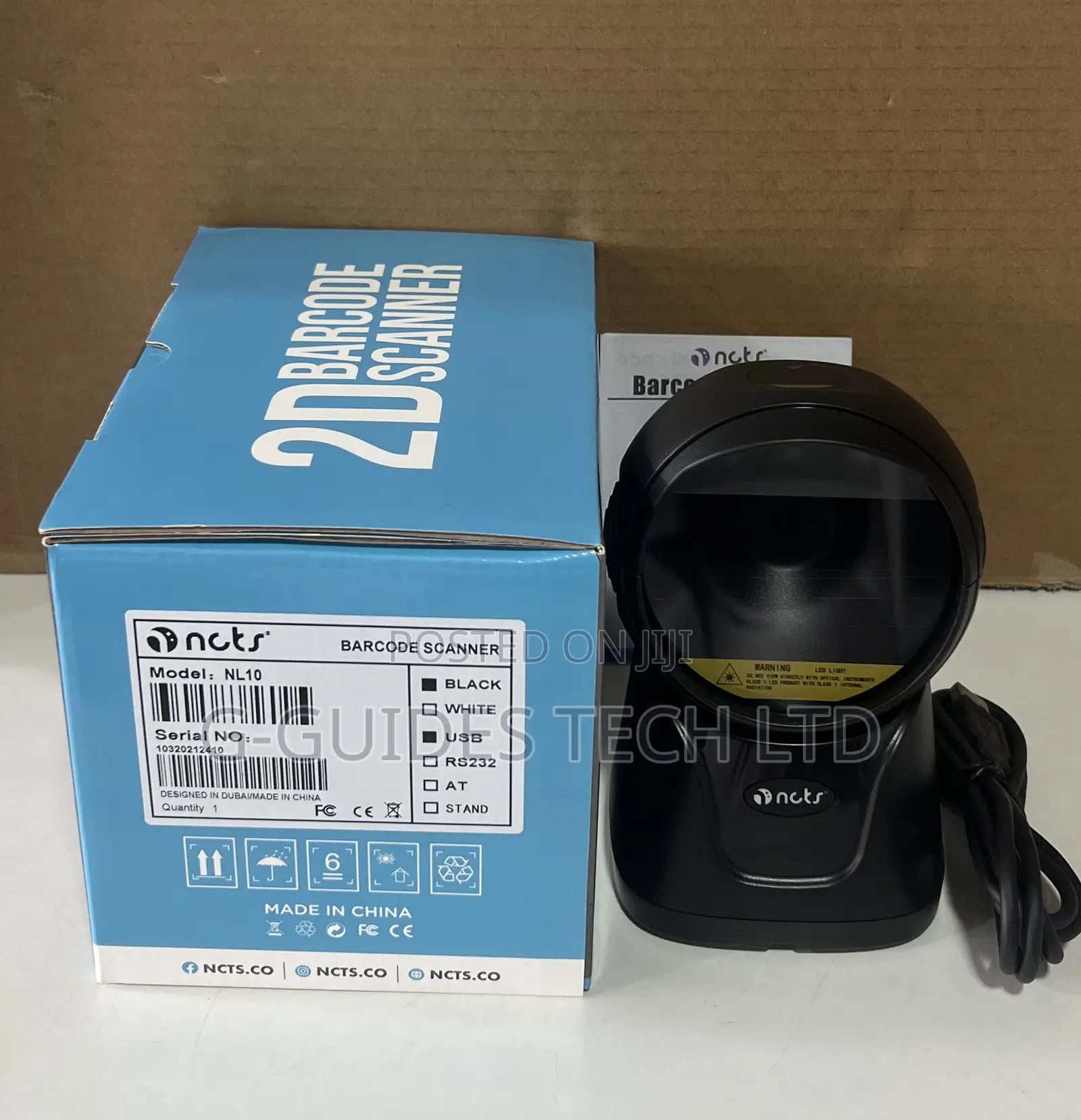 Ncts 1d/2d Barcode Scanner Nl10, Ncts Desktop Barcode Scanner