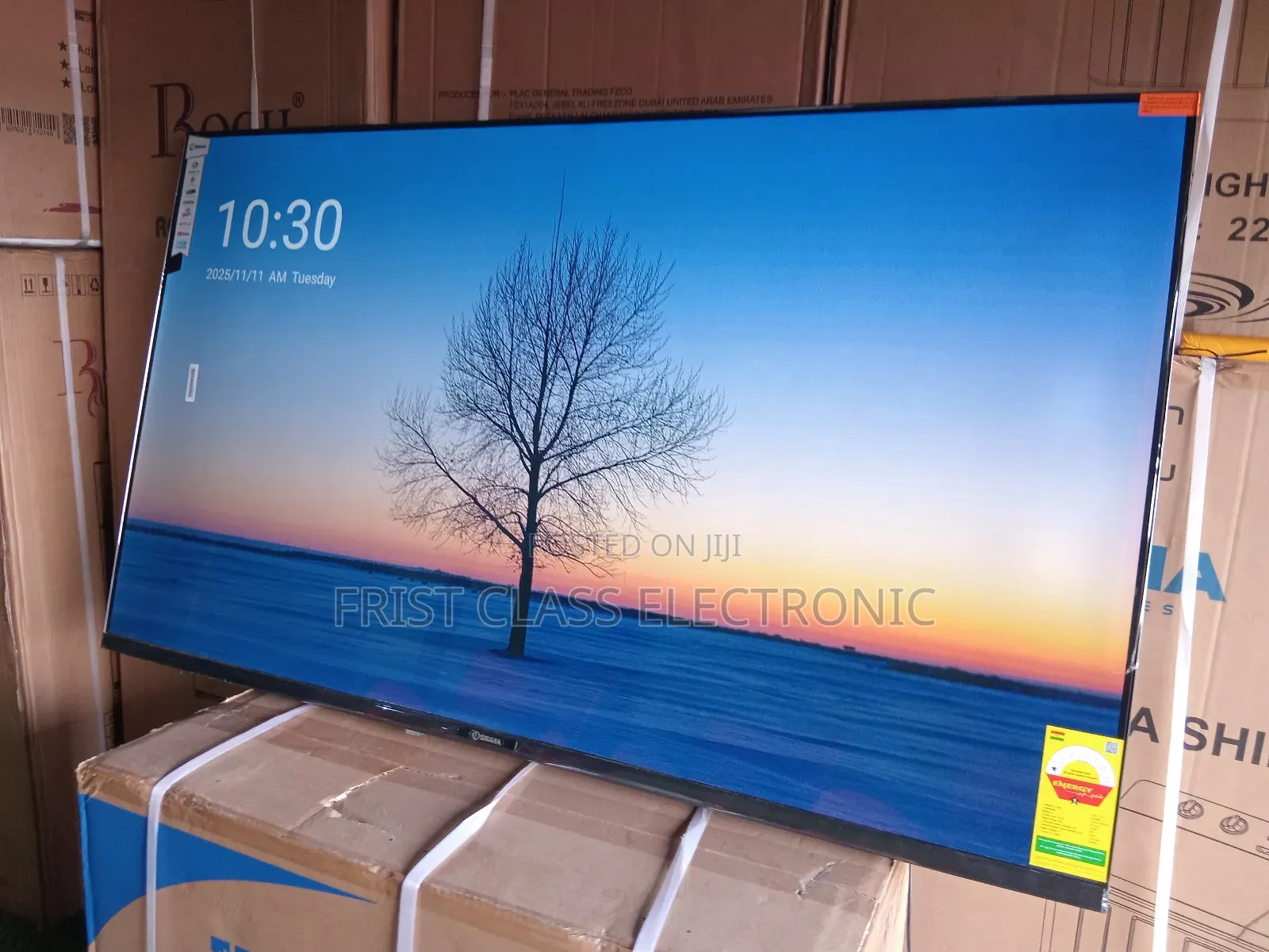 “Sigma 55′′ Smart Tv – Android 14 Os Frameless Design”