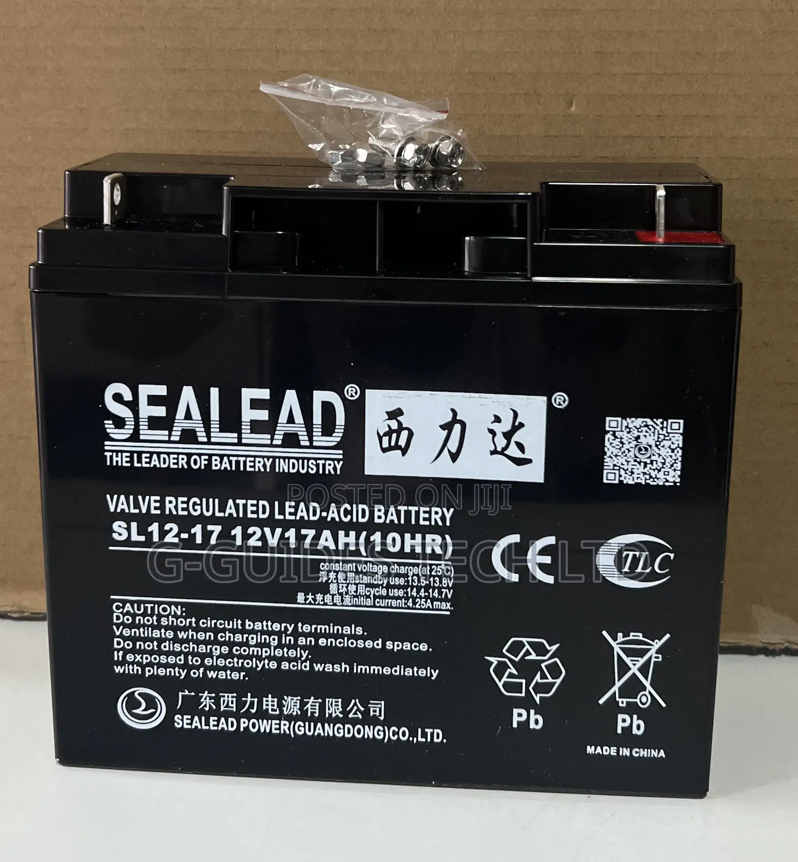 Sealead 12v/17ah Ups Battery , 12v 17ah Lead-Acid Ups Battery