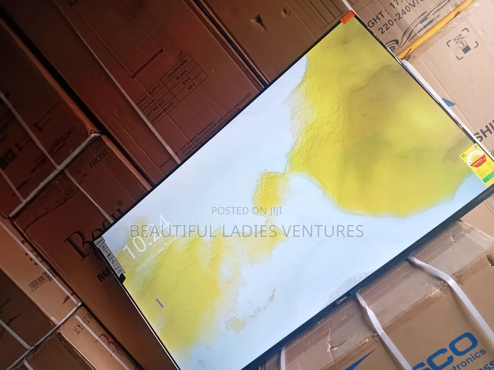 Classy 55-Inch Smart Led Television Offering Crisp Display Sigma Tv