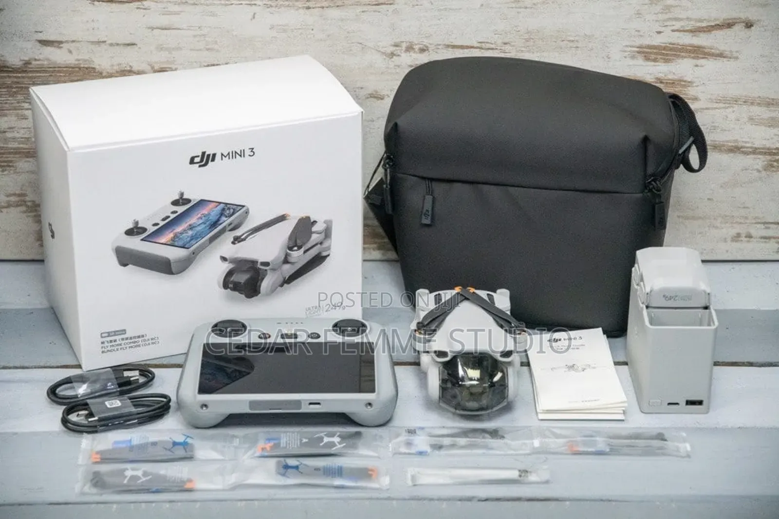 Dji Mini 3 Flymore Combo With Screen Remote. Shoots