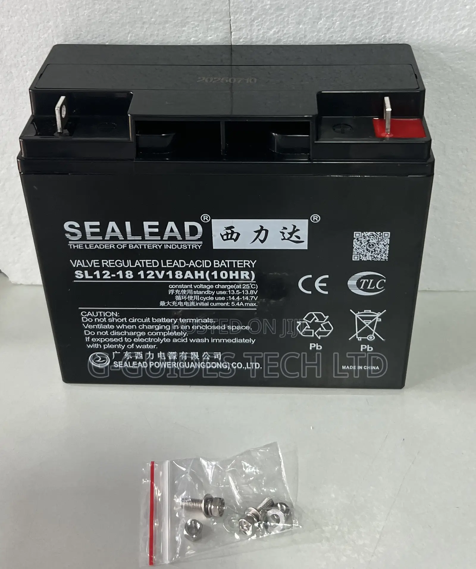 12v 18ah Sealead Ups Battery , Sealead 12v 18ah Lead-Acid Ups Battery