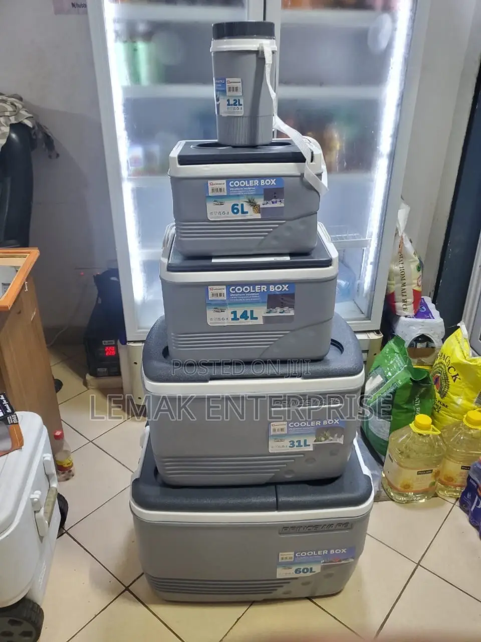 Sq Professional Cooler Box Ice Chest 5 Set 60l 31l 14l 6l 1.2l