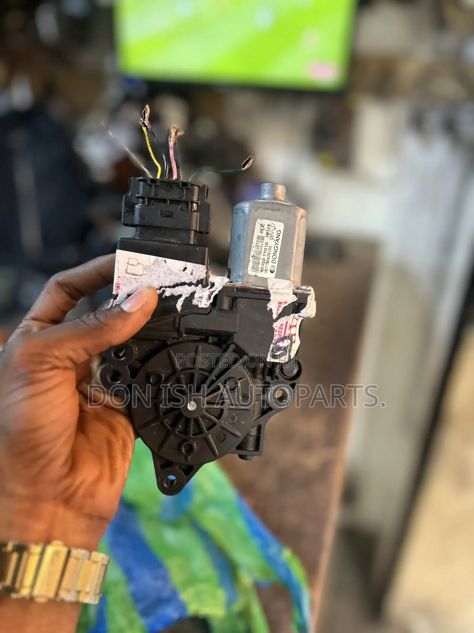 Santa Fe 2014 Electronic Door Motor