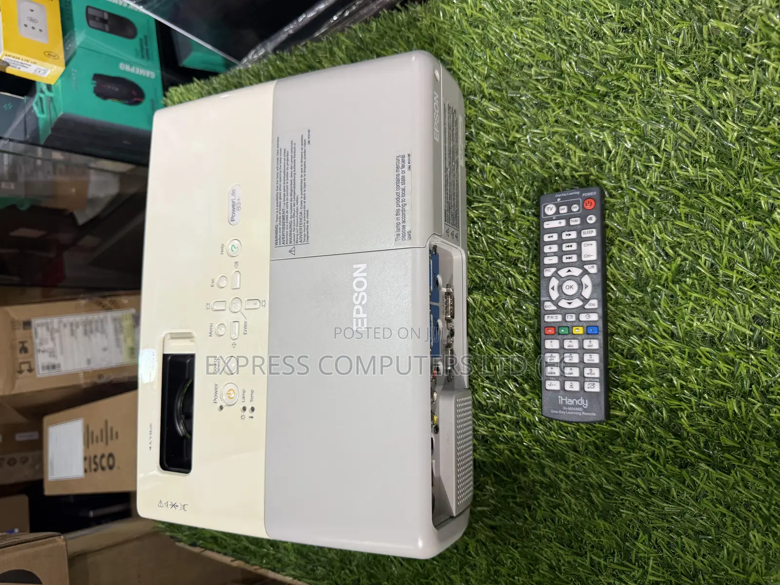 Epson Powerlite 83+ Multimedia Projector Lumen 2200 Remote