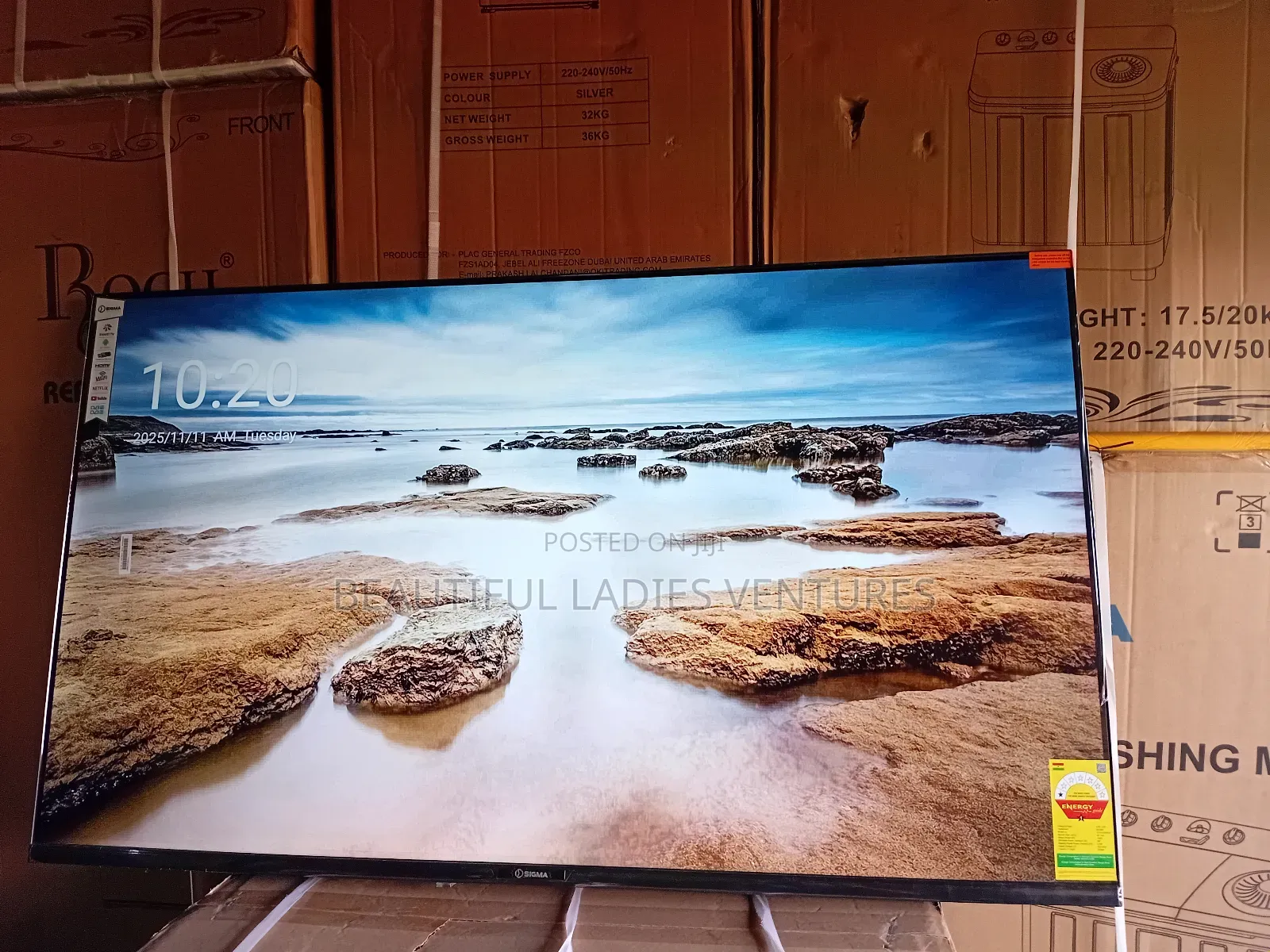 Vibrant and Stylish 55-Inch Smart Led Television With Multiple Joy Tv