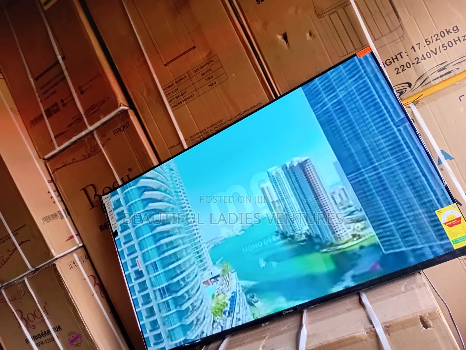 Smart Innovation 55-Inch Tv High-Speed Wi-Fi and Great Color Depth
