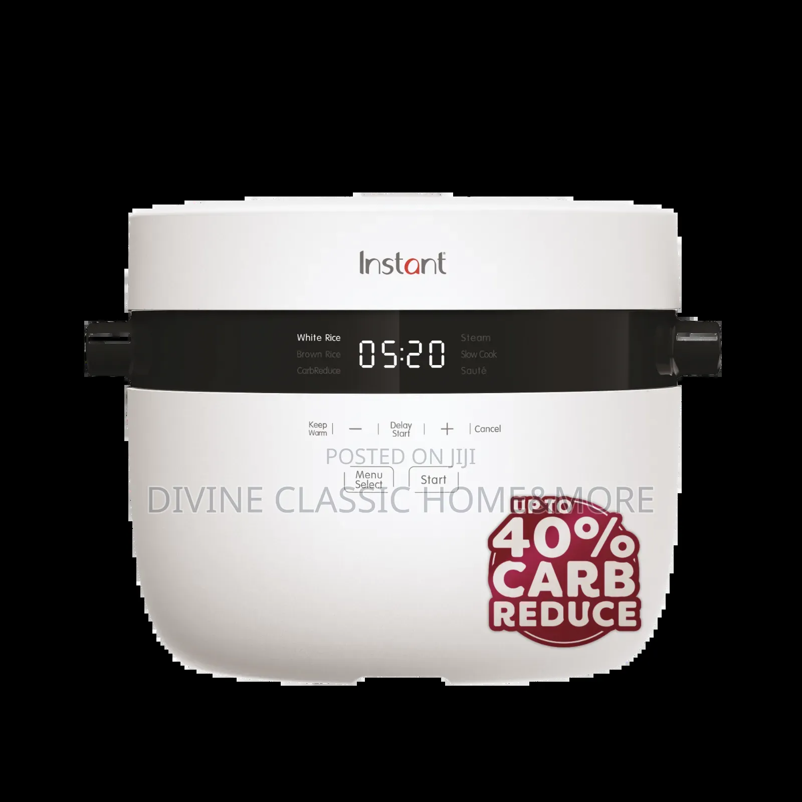Instant Pot Rice Cooker + Steamer 12 Cup / 2.8l