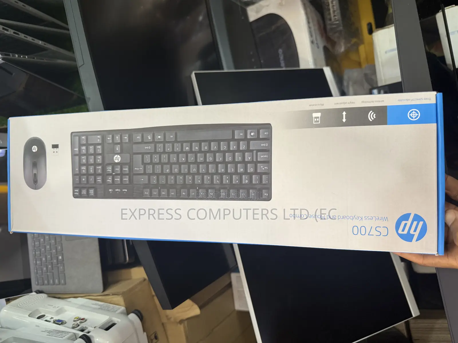 Hp Cs700 Wireless Keyboard and Mouse Combo Brand New