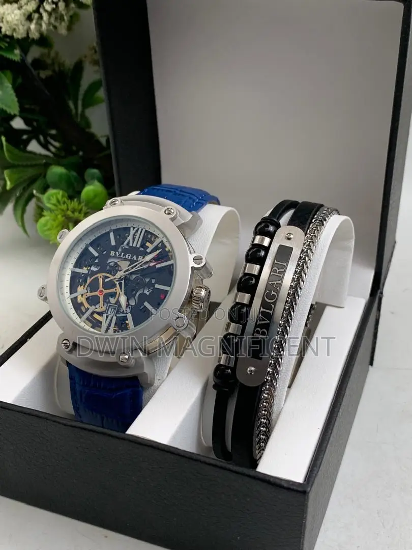 Bvlgari Skeleton Dial Watch Bracelet