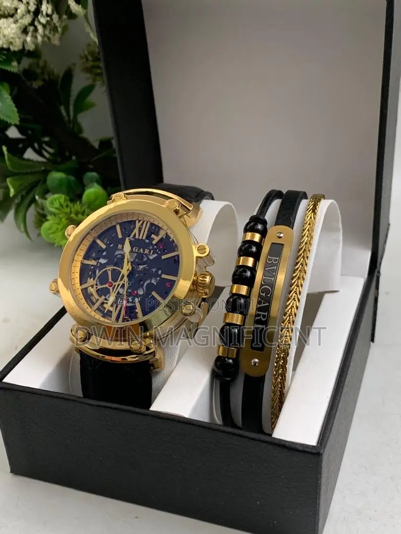 Bvlgari Skeleton Dial Watch Bracelet