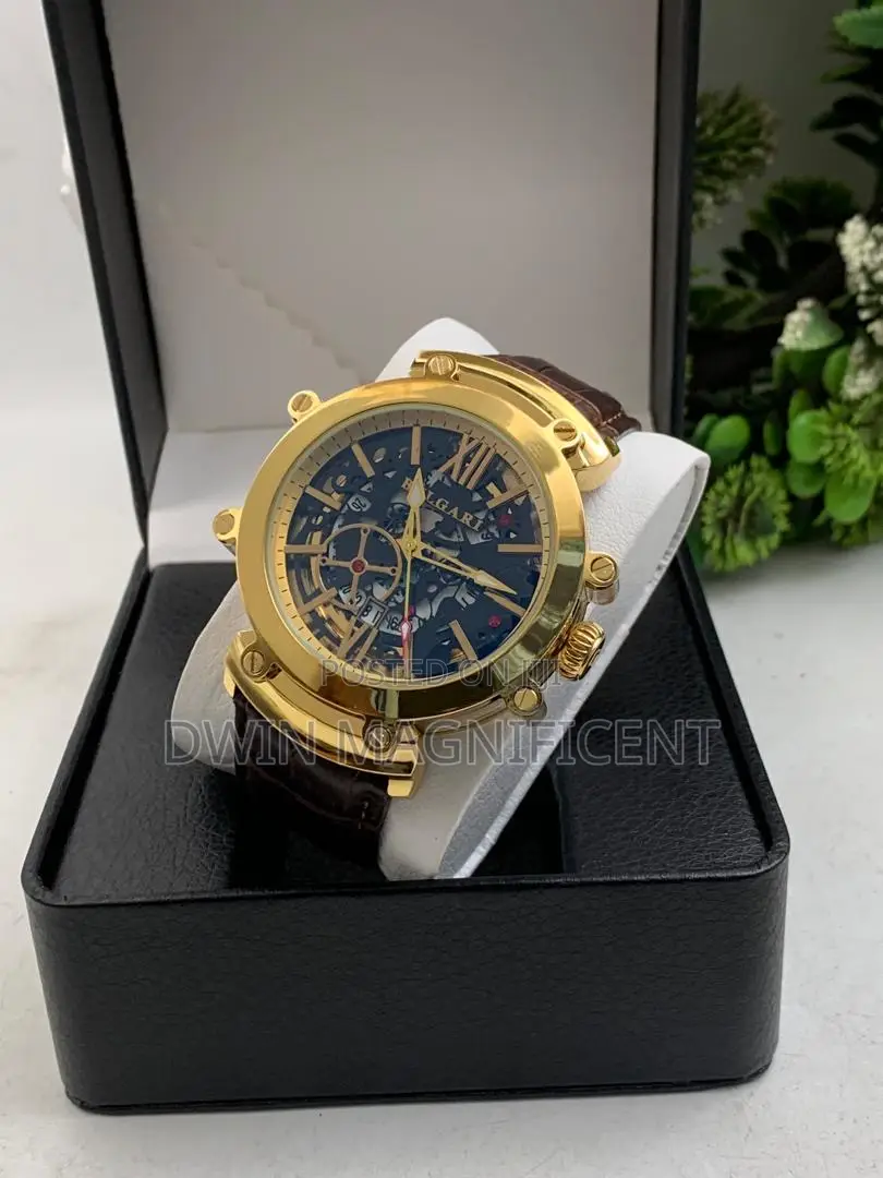 Bvlgari Skeleton Dial Watch Bracelet
