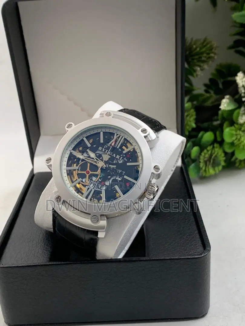 Bvlgari Skeleton Dial Watch Bracelet