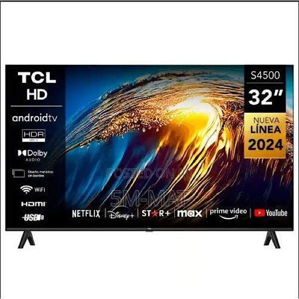 Android Smart TCL 32" Hd Smart Android Tv(32s4500a)