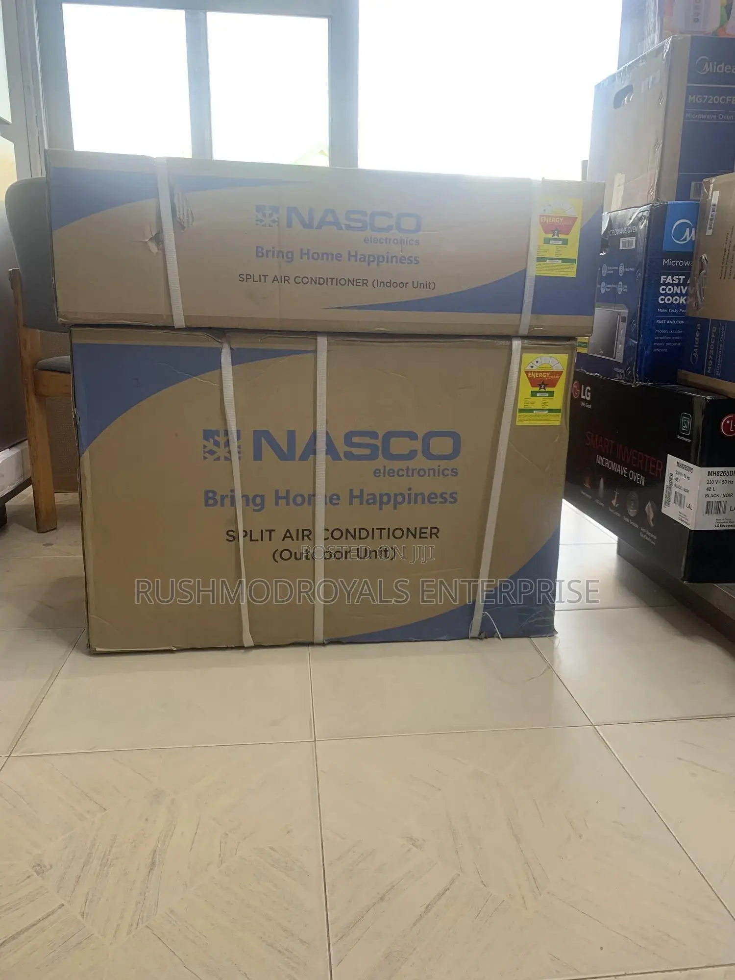 "Cool Reliable: Nasco 1.5hp R410 Gas Air Conditioner"
