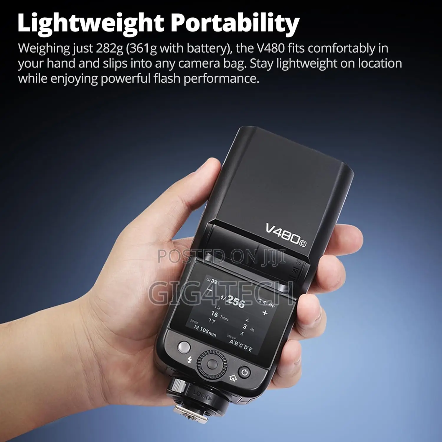 Godox V480c Camera Flash for Canon Gn50 High Output Speedlite