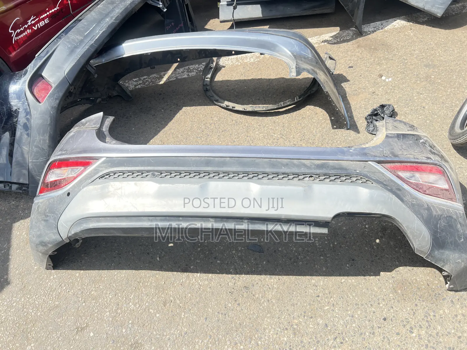 Hyundai Santa Fe 2019 Complete Back Bumper