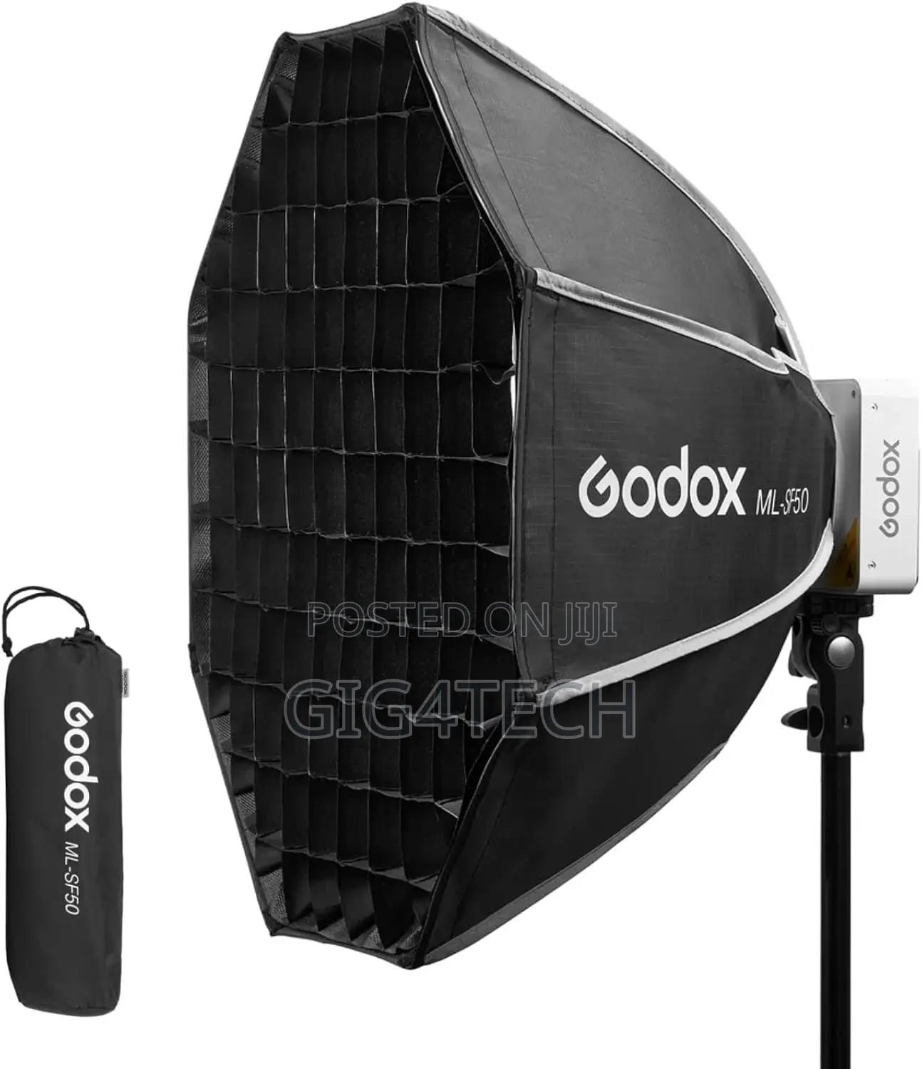 Godox Ml-Sf50 50cm Softbox (With Honeycomb Grid) for Ml100bi/Ml60ii Bi
