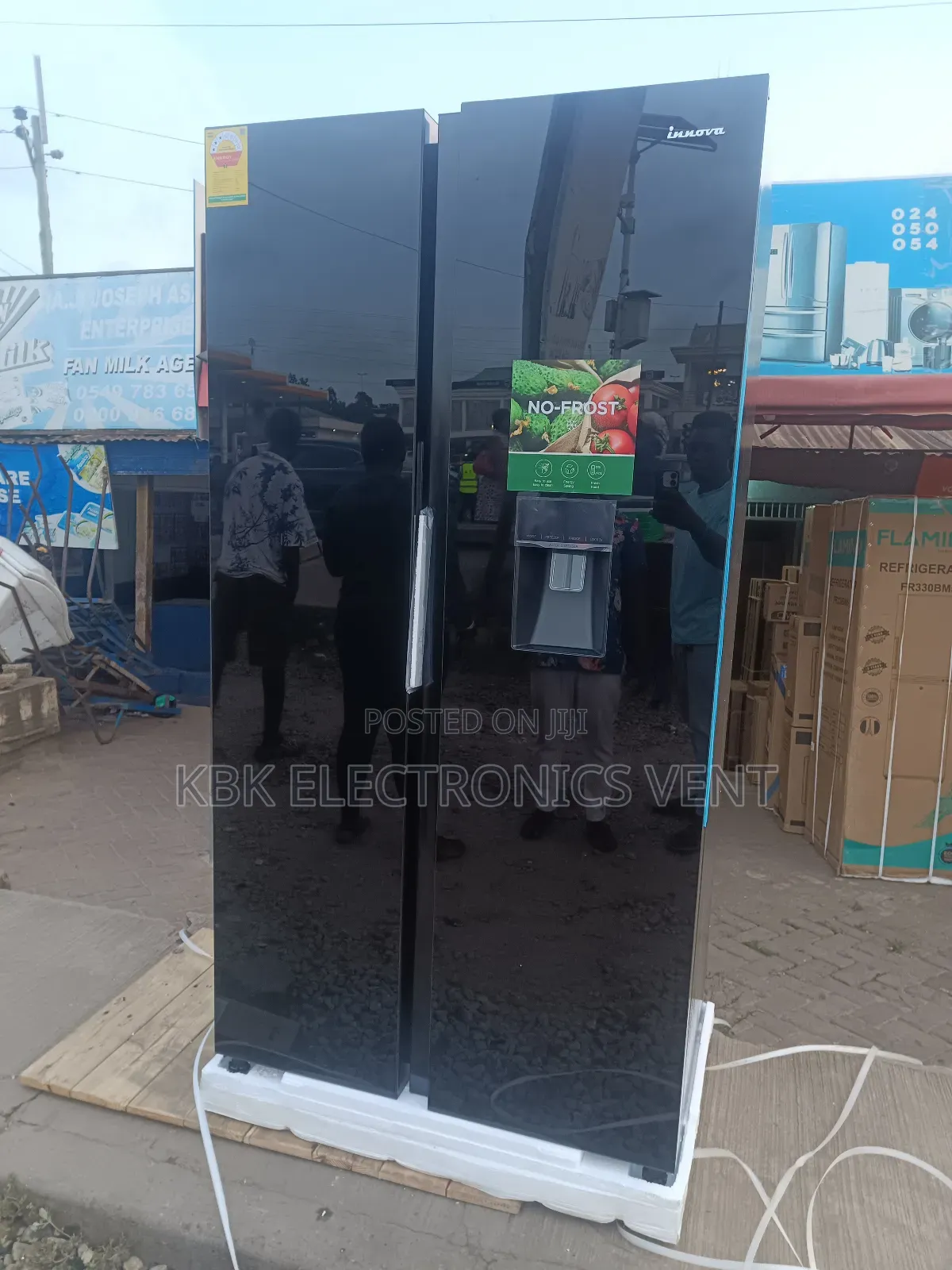 Innova 550ltr Side/Side Refrigerator Water Dispenser .