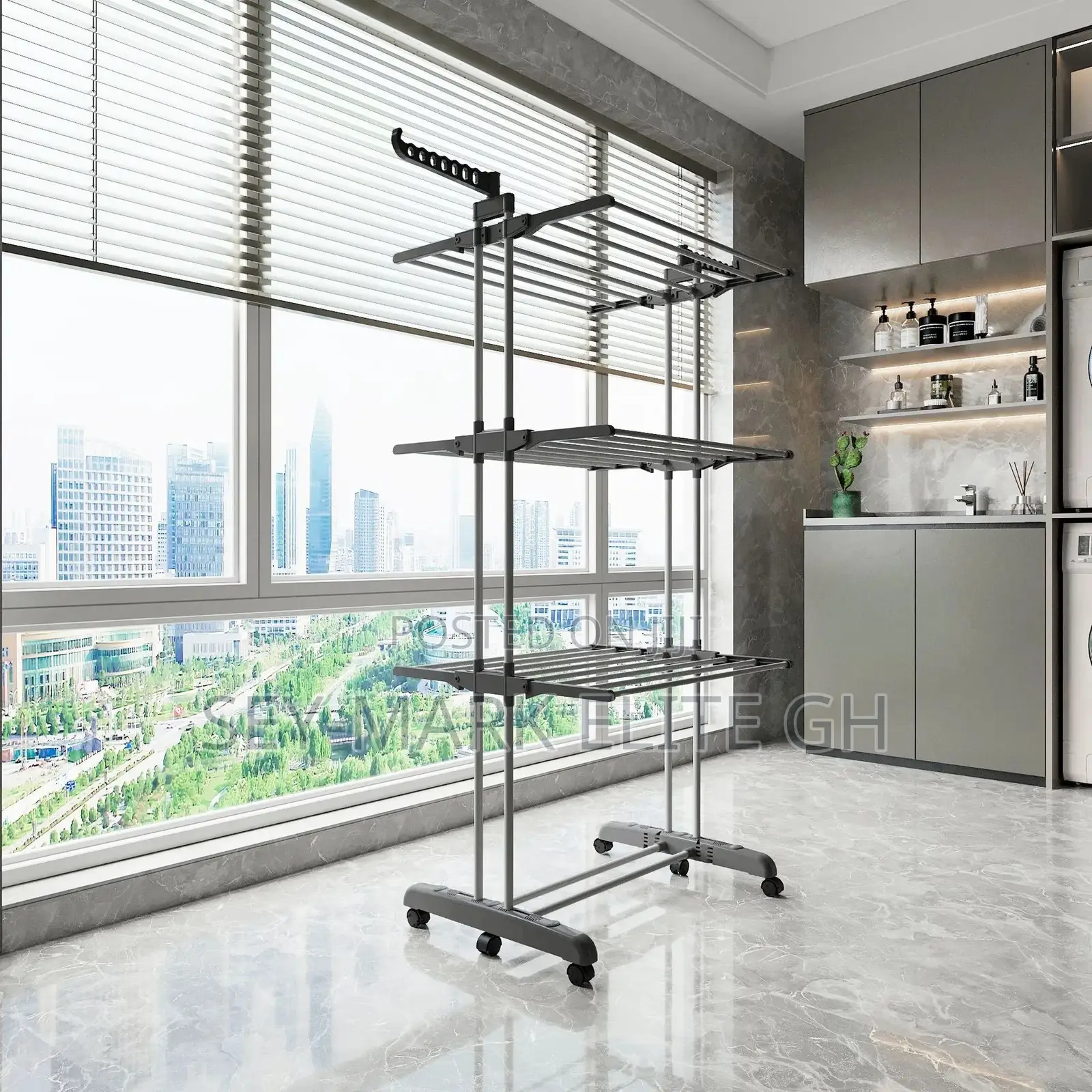 3 Tier Foldable Extendable Dry Rack