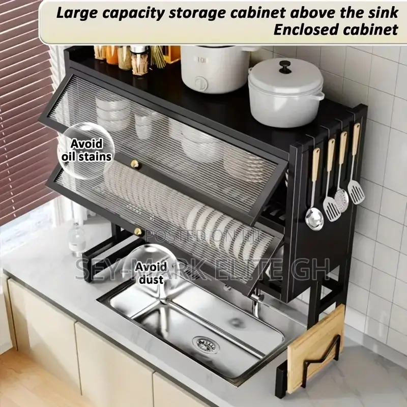 2 Tier Over the Sink Dish Rack