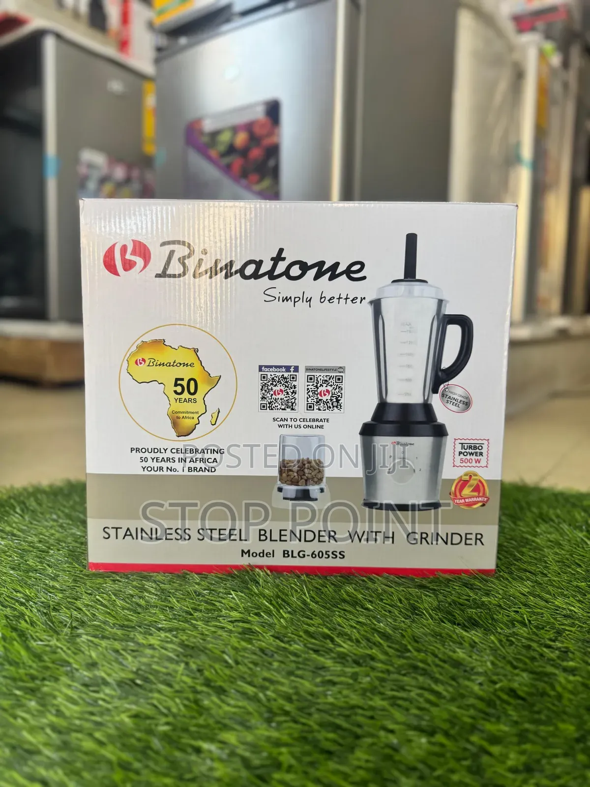 Binatone 500watts Blender (Big Motor)