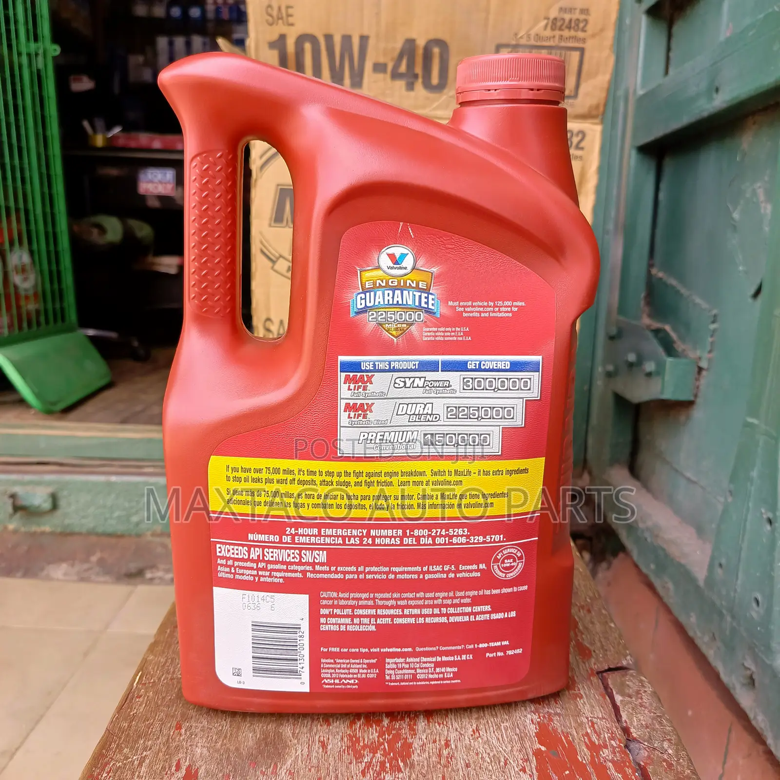 Valvoline Maxlife Sae 10w-40