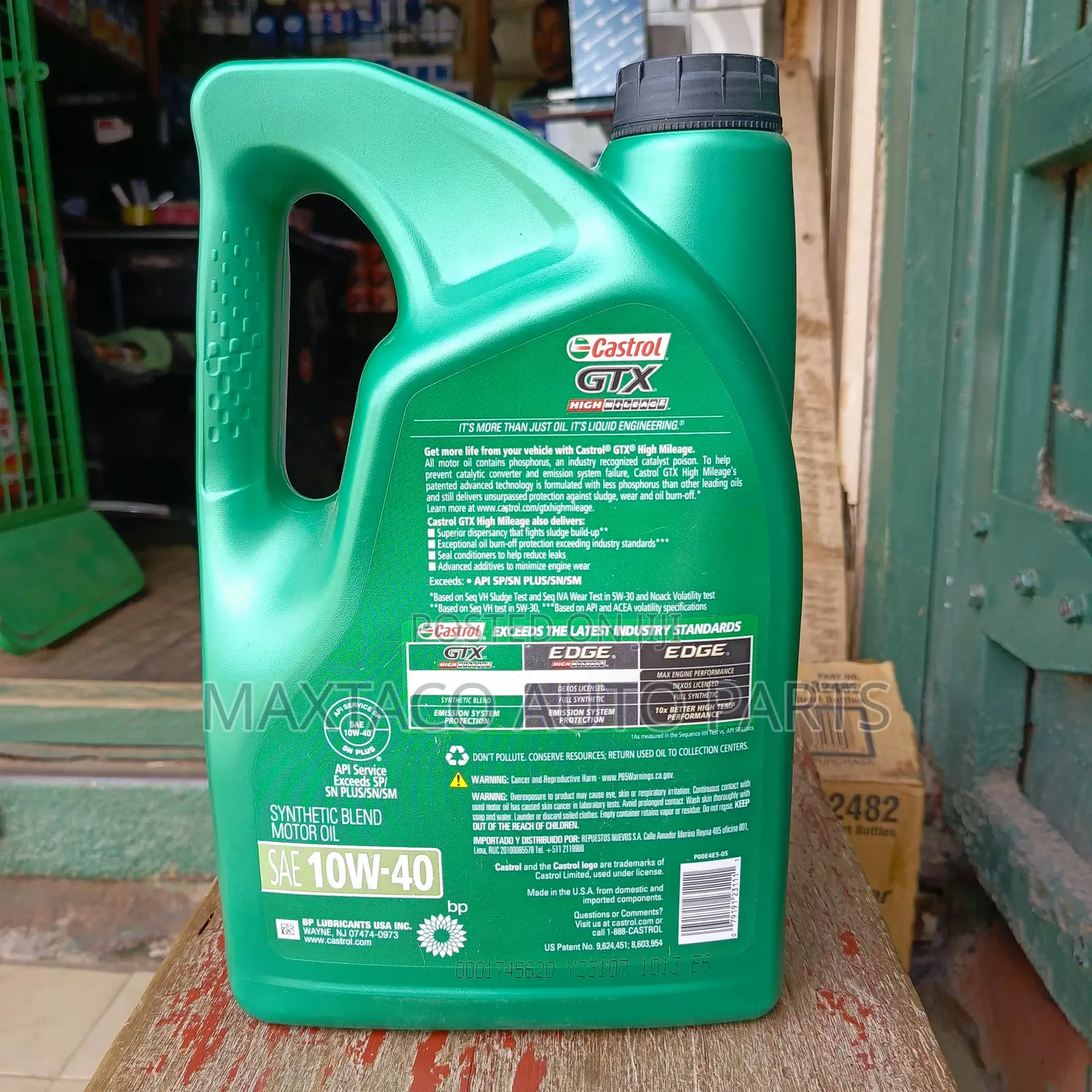 Castrol GTX Sae 10w-40 High Mileage