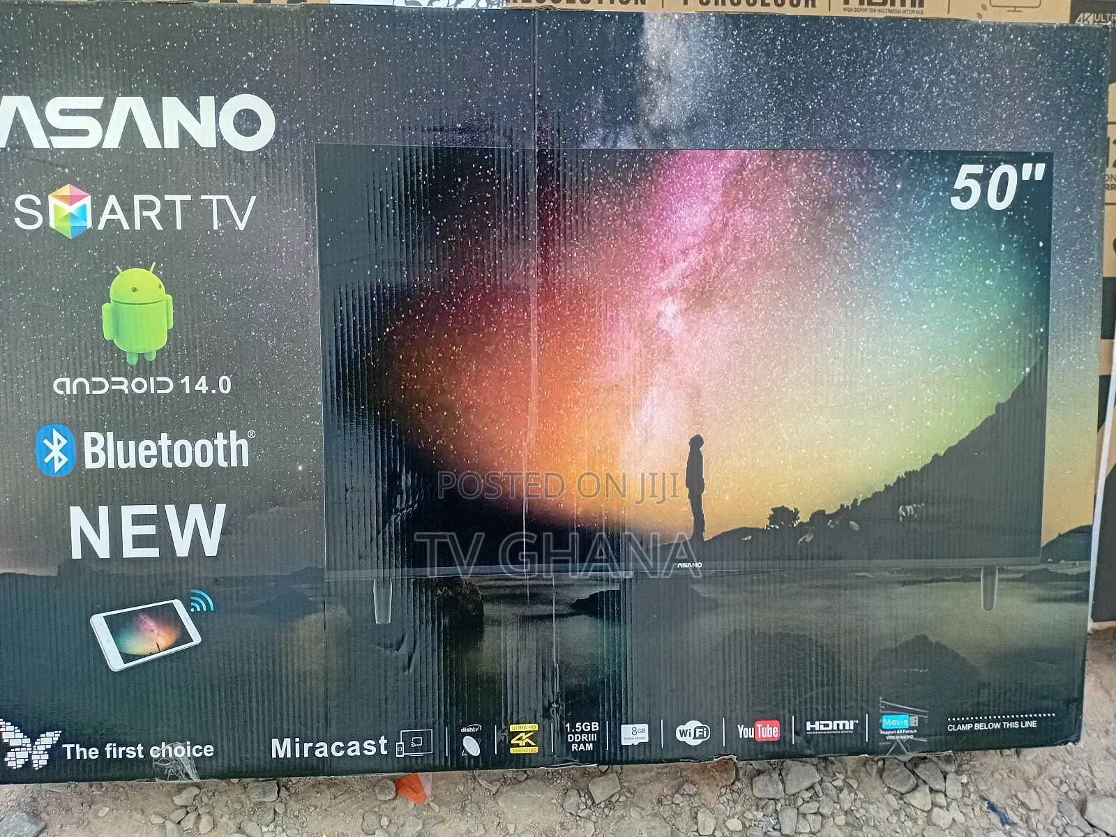 **Best Offer! Asano 50 Inches Smart Led Tv – Full Entertainment**
 P
