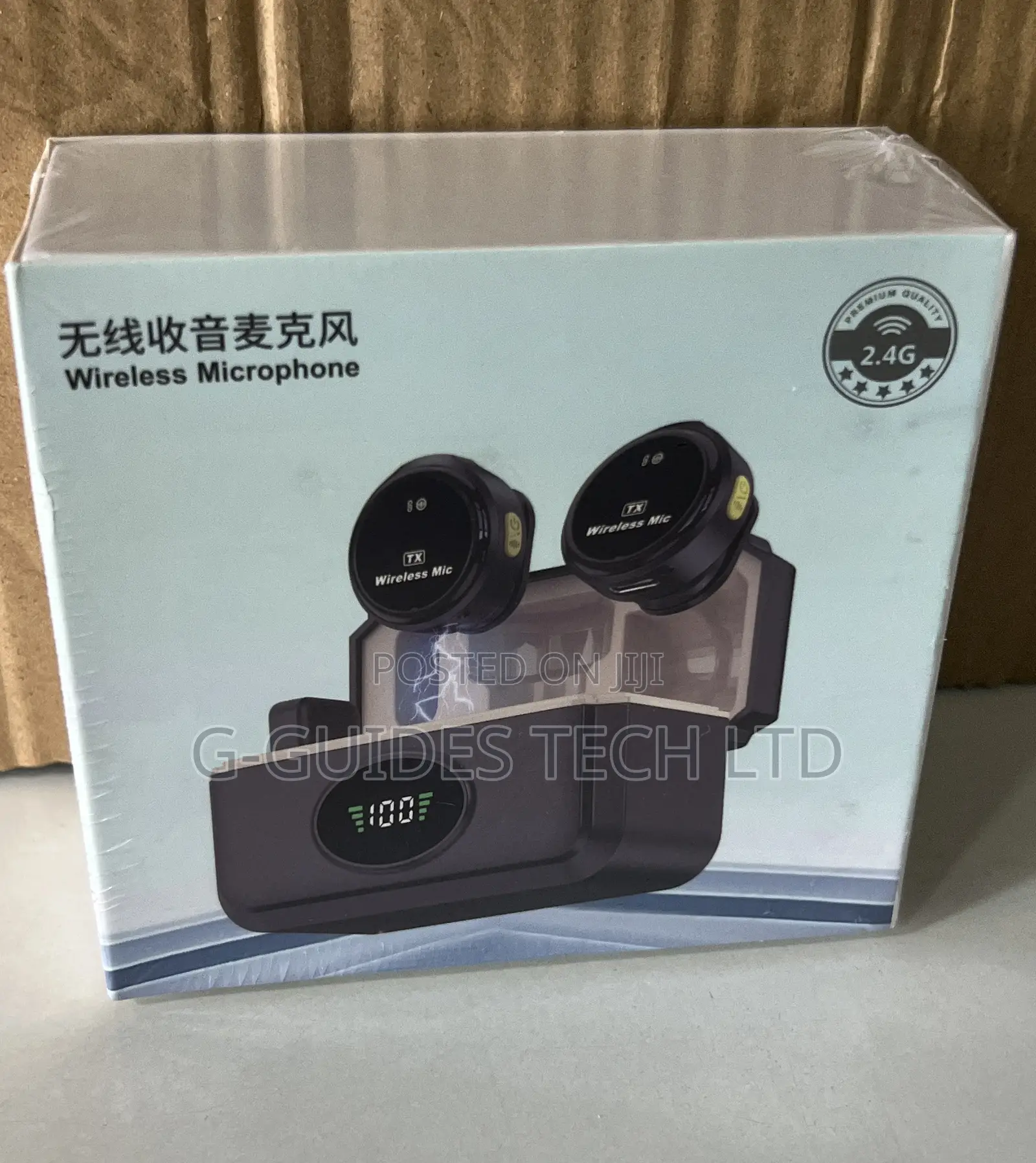 Lavalier Wireless Microphones iPhone And Type-c With A Charging Case.