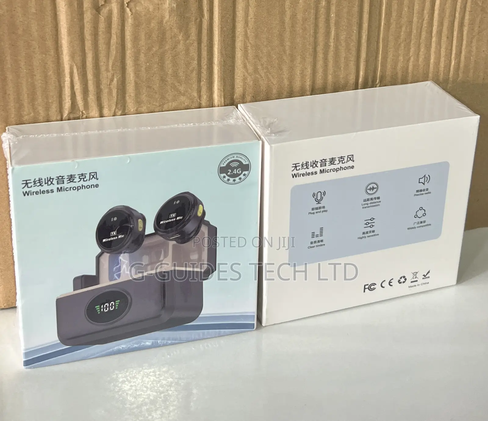Lavalier Wireless Microphones iPhone And Type-c With A Charging Case.