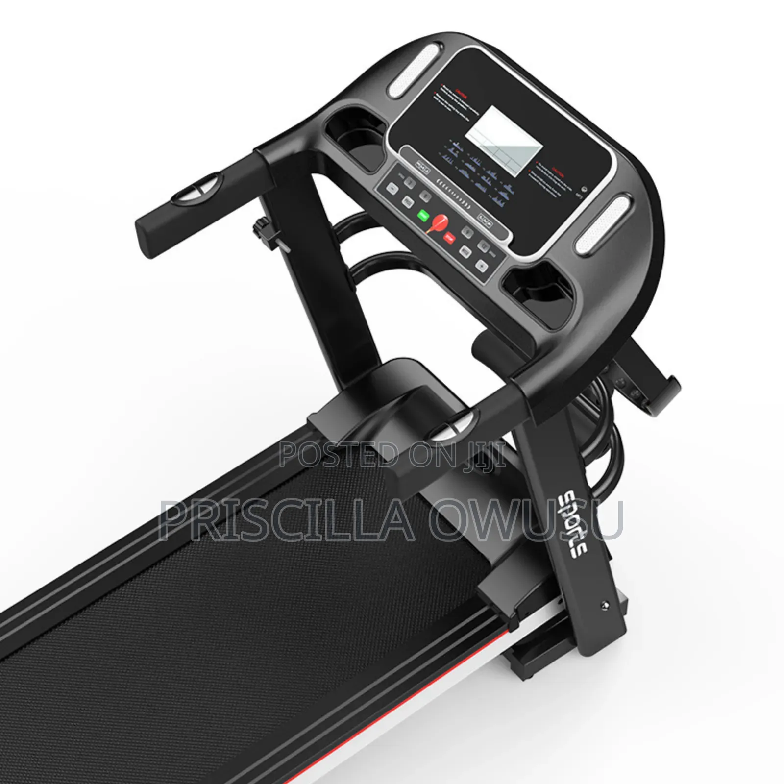 Treadmill With Massager and Dumbell