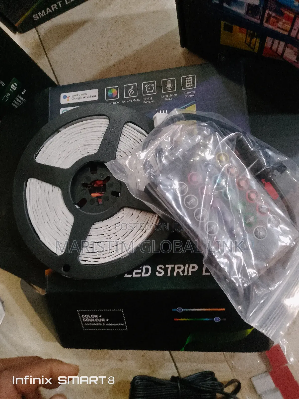 RGB Smart Led Strip Light (Connect to Phone)