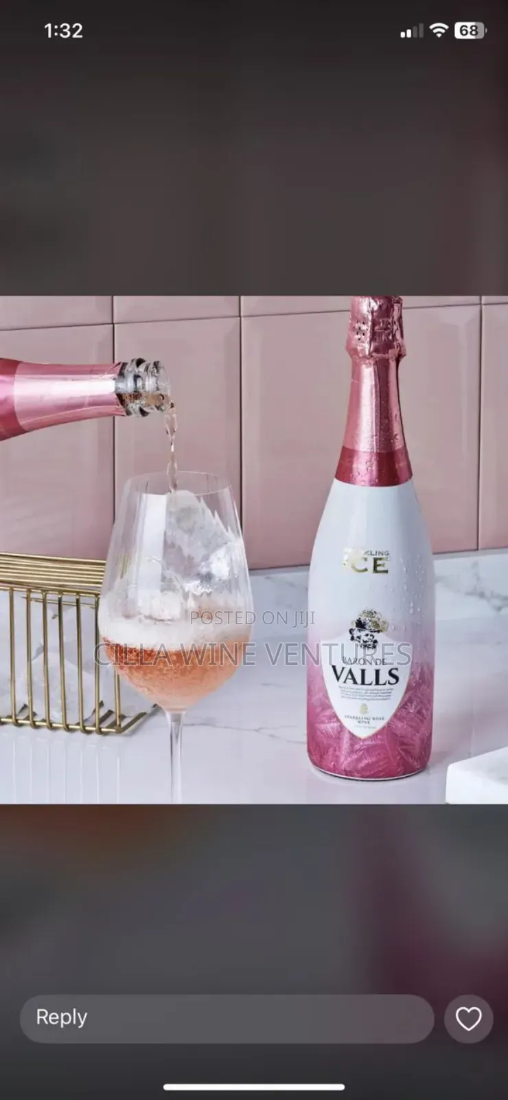 Baron De Valls Ice Rose Sparkling 75cl