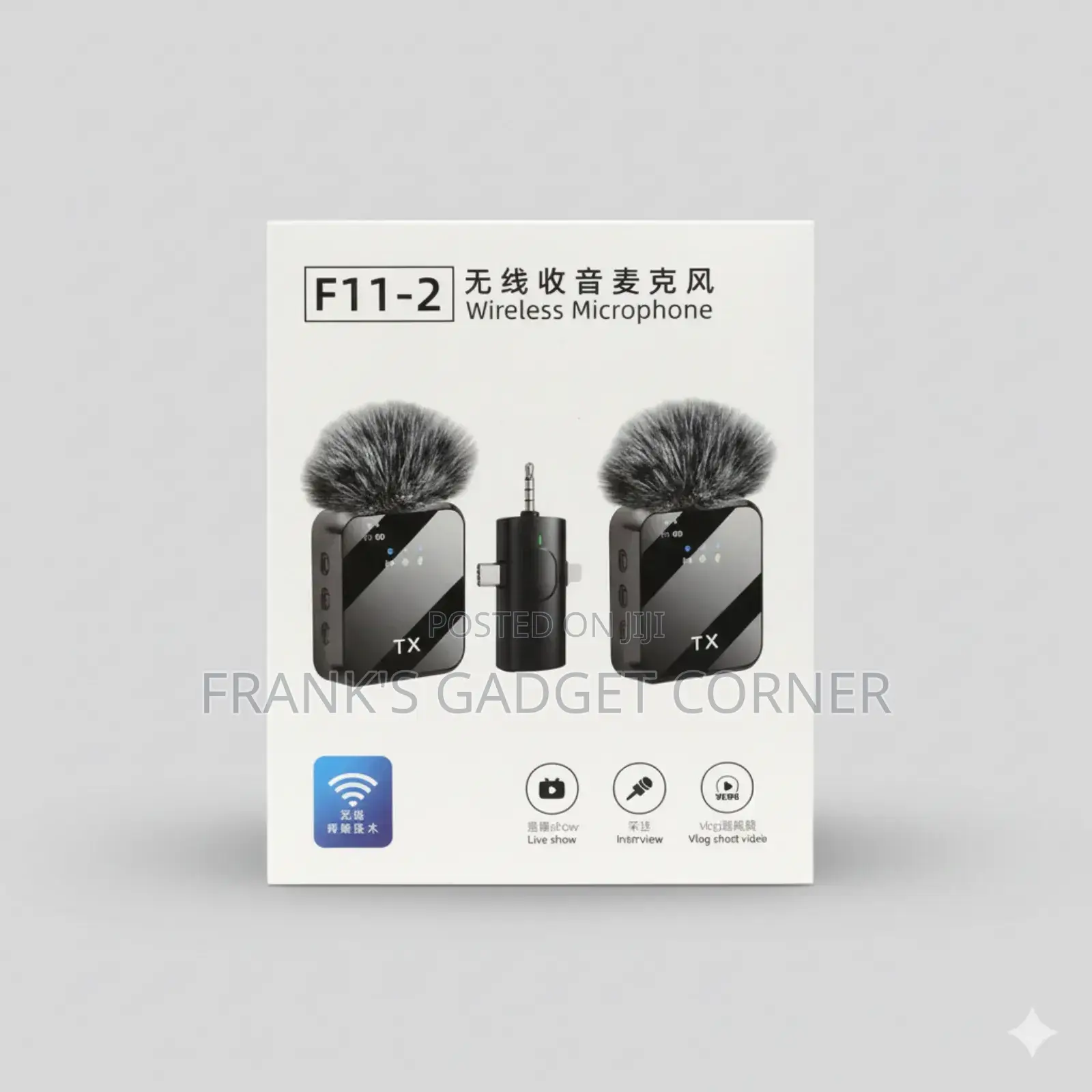 Wireless F11-2 Microphone
