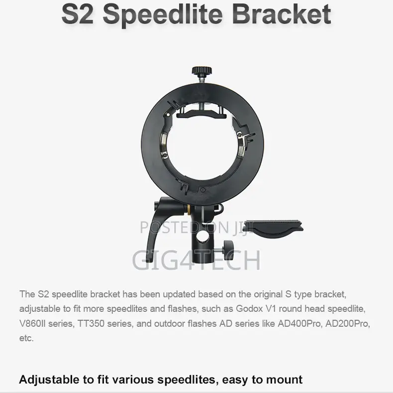 Godox S2 Bracket Bowens Mount