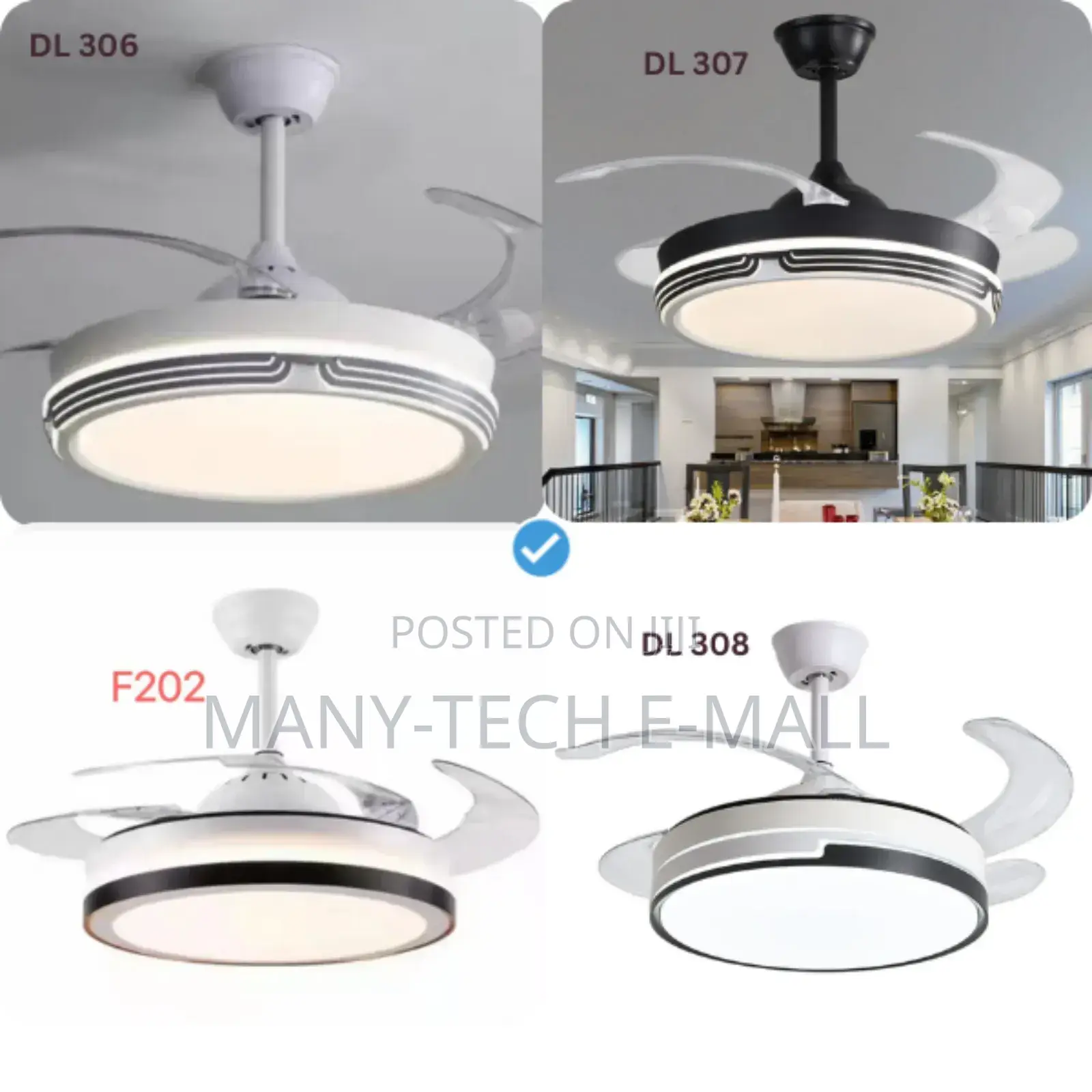 Fan With Light (High Speed)