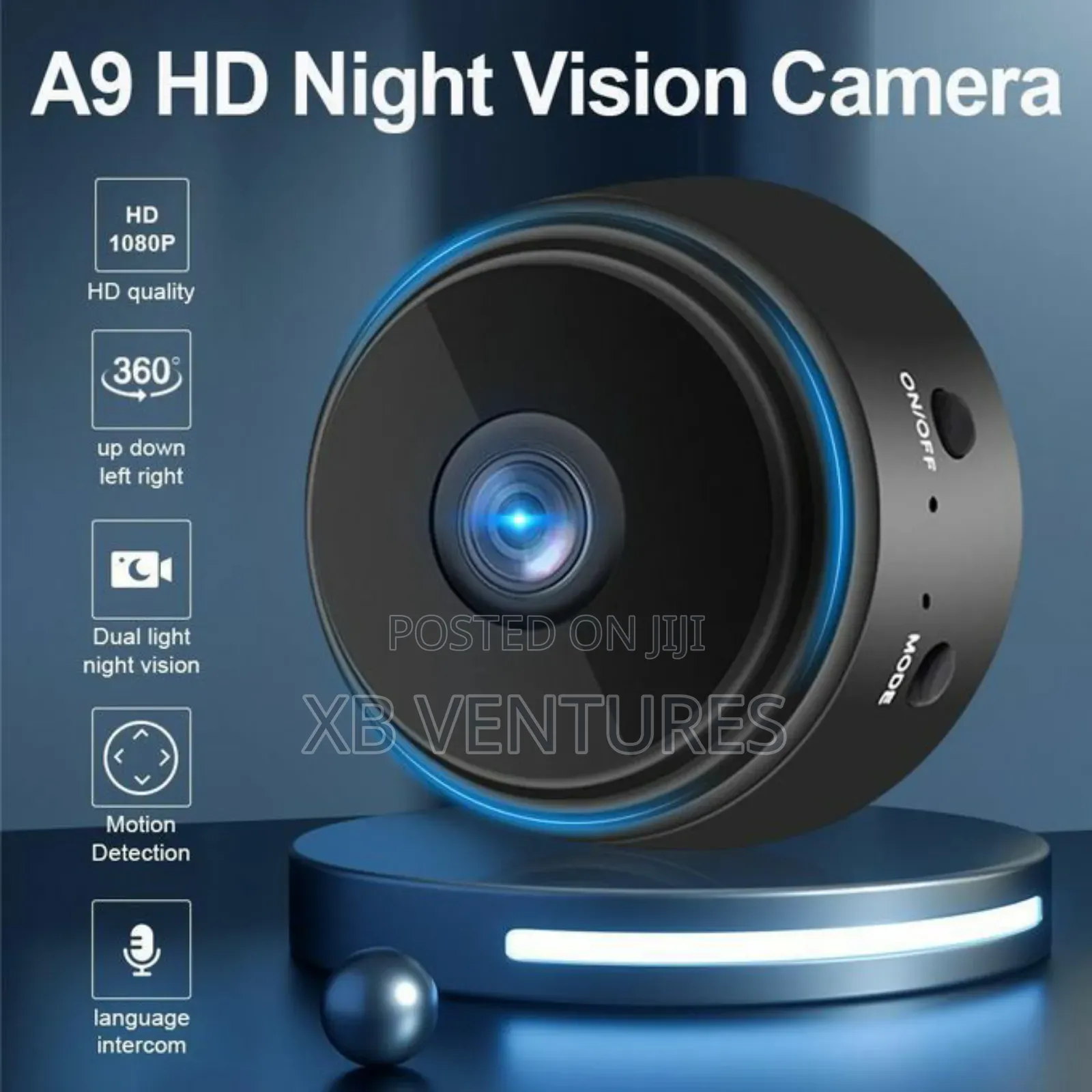 Mini Wireless Hidden Camera Ip Wifi Remote Security