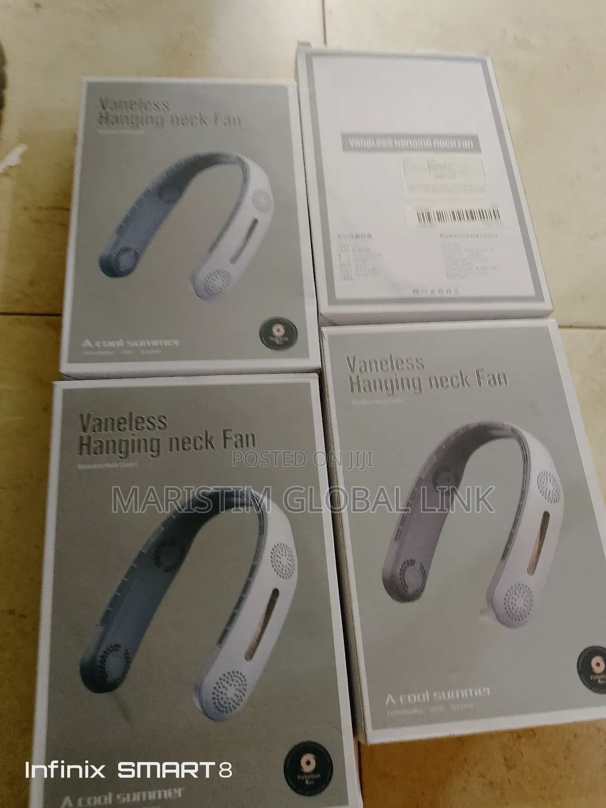 Quality Hanging Neck Fan (Wireless)