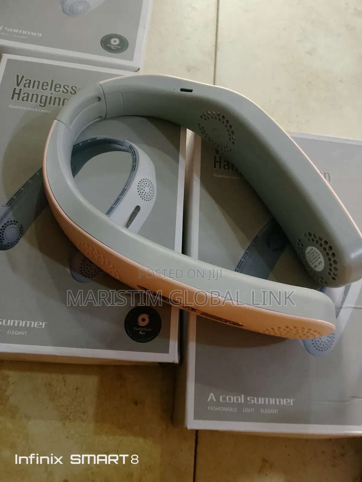 Quality Hanging Neck Fan (Wireless)