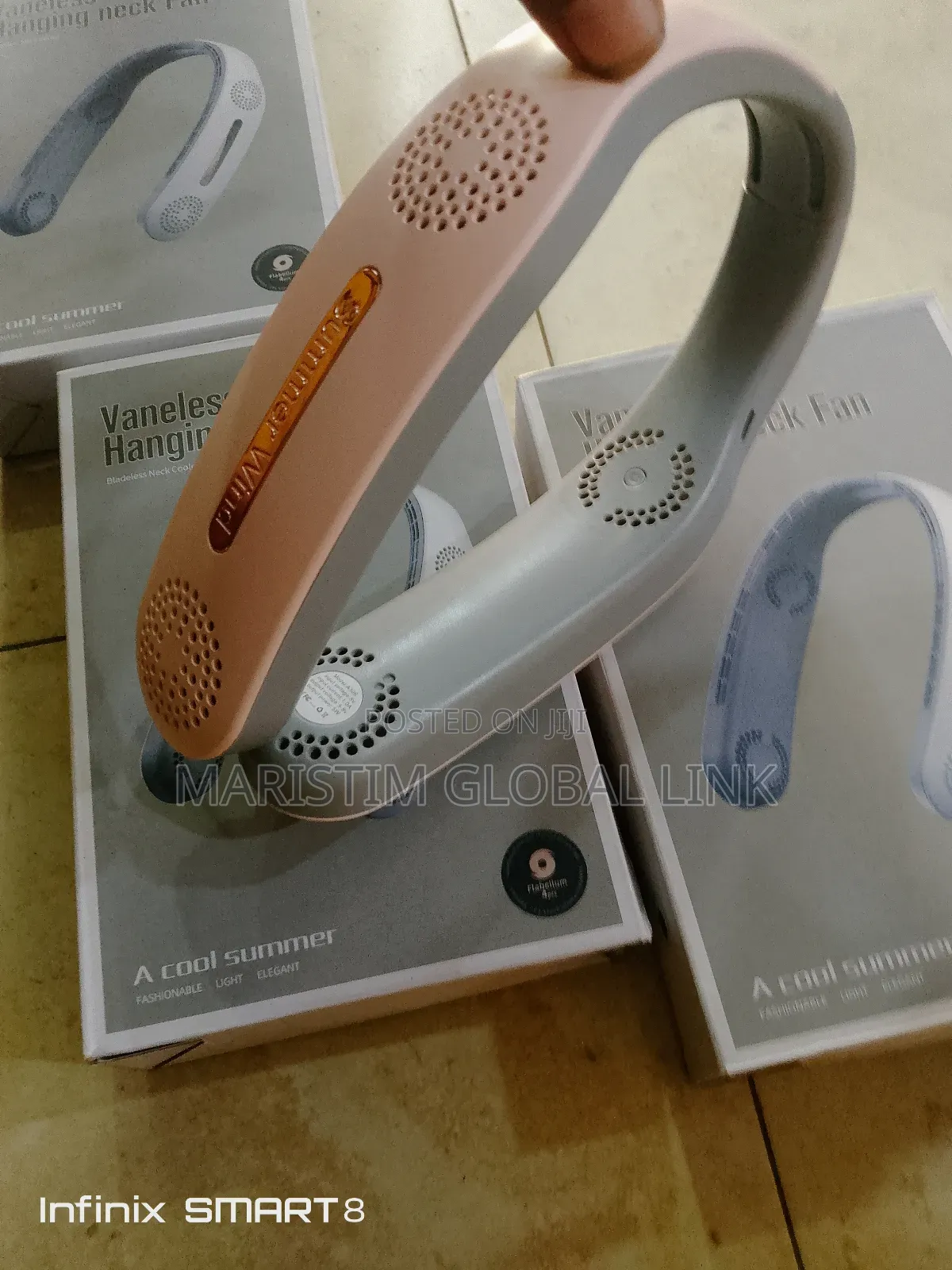 Quality Hanging Neck Fan (Wireless)